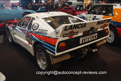 1983 Ex works Lancia Rally 037 EVO II Group B - Exhibit Lukas Huni 